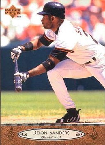 #192 Deion Sanders - San Francisco Giants - 1996 Upper Deck Baseball