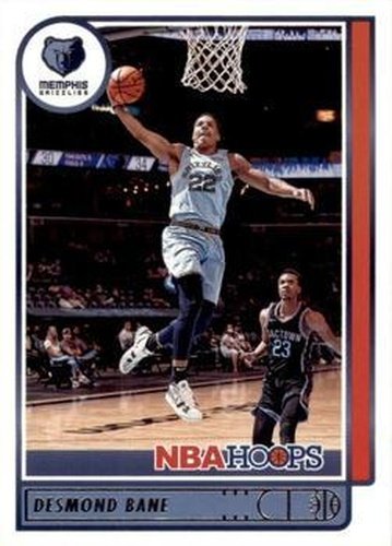 #192 Desmond Bane - Memphis Grizzlies - 2021-22 Hoops Basketball
