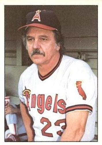#192 Dick Williams - California Angels - 1976 SSPC Baseball
