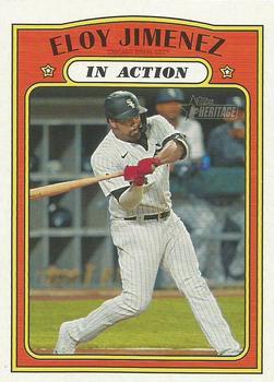 #192 Eloy Jimenez - Chicago White Sox - 2021 Topps Heritage Baseball
