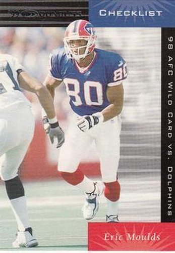 #192 Eric Moulds - Buffalo Bills - 1999 Donruss Football