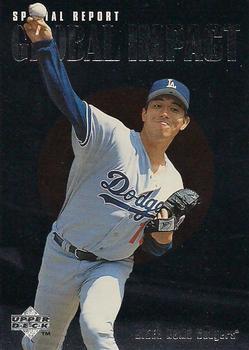 #192 Hideo Nomo - Los Angeles Dodgers - 1997 Upper Deck Baseball