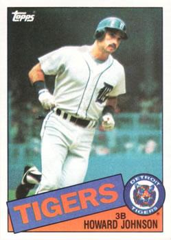 #192 Howard Johnson - Detroit Tigers - 1985 Topps Baseball