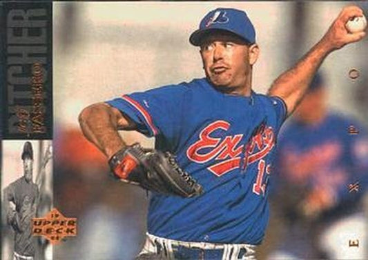 #192 Jeff Fassero - Montreal Expos - 1994 Upper Deck Baseball