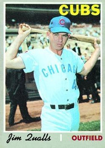 #192 Jim Qualls - Chicago Cubs - 1970 Topps Baseball