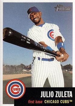 #192 Julio Zuleta - Chicago Cubs - 2002 Topps Heritage Baseball