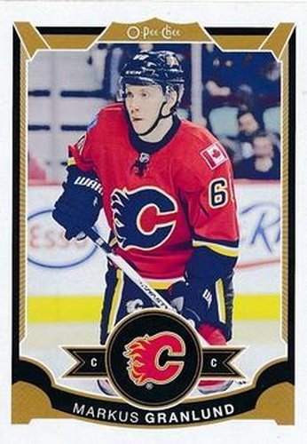 #192 Markus Granlund - Calgary Flames - 2015-16 O-Pee-Chee Hockey