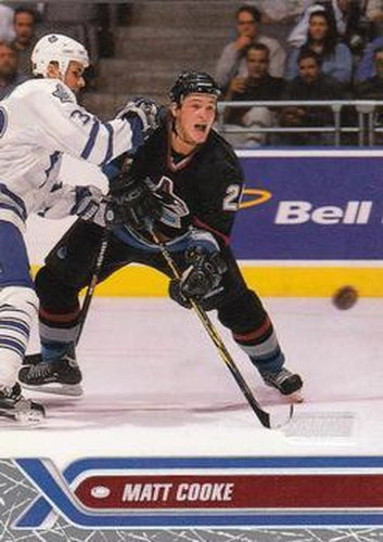 #192 Matt Cooke - Vancouver Canucks - 2000-01 Stadium Club Hockey