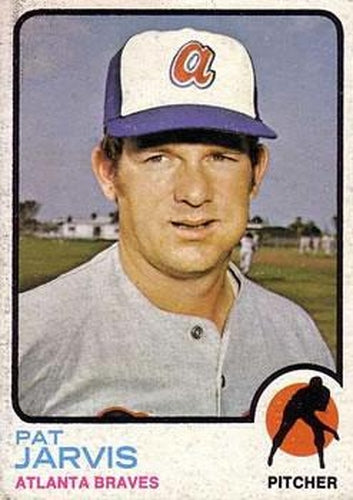 #192 Pat Jarvis - Atlanta Braves - 1973 Topps Baseball