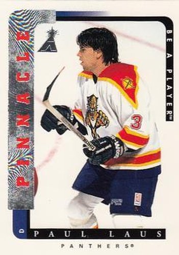 #192 Paul Laus - Florida Panthers - 1996-97 Pinnacle Be a Player Hockey