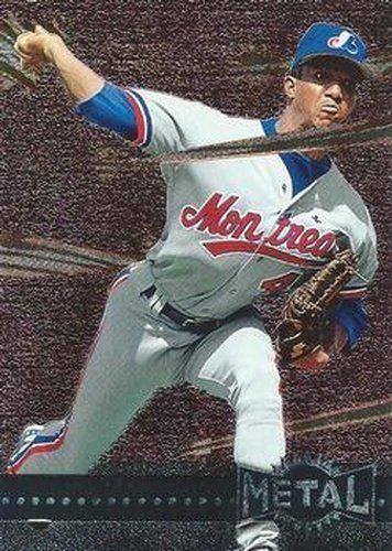 #192 Pedro Martinez - Montreal Expos - 1996 Metal Universe Baseball