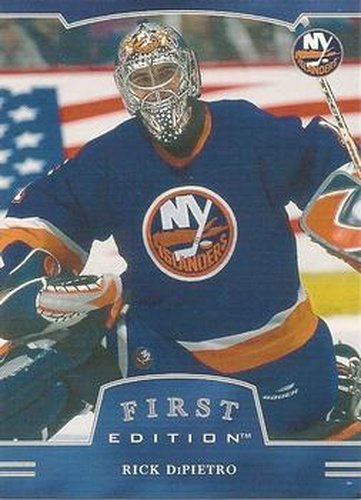 #192 Rick DiPietro - New York Islanders - 2002-03 Be a Player First Edition Hockey