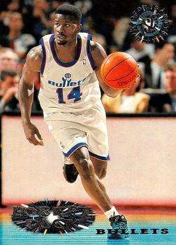 #192 Robert Pack - Washington Bullets - 1995-96 Stadium Club Basketball