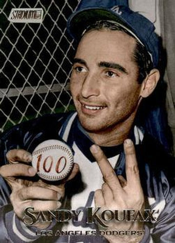#192 Sandy Koufax - Los Angeles Dodgers - 2019 Stadium Club Baseball