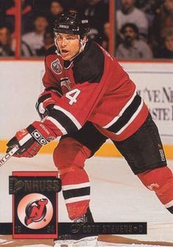 #192 Scott Stevens - New Jersey Devils - 1993-94 Donruss Hockey