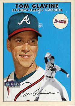 #192 Tom Glavine - Atlanta Braves - 2000 Fleer Tradition Baseball