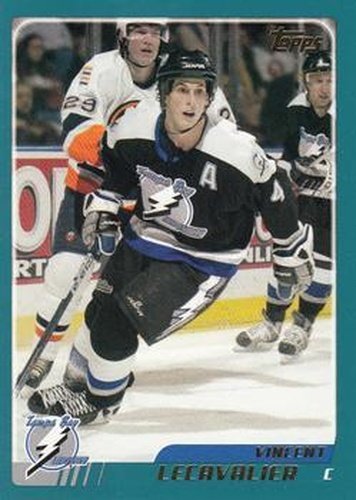 #192 Vincent Lecavalier - Tampa Bay Lightning - 2003-04 Topps Hockey