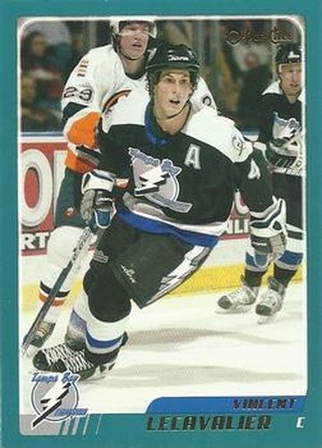 #192 Vincent Lecavalier - Tampa Bay Lightning - 2003-04 O-Pee-Chee Hockey
