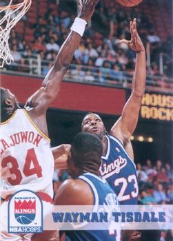 #192 Wayman Tisdale - Sacramento Kings - 1993-94 Hoops Basketball