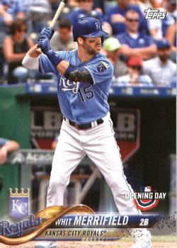 #192 Whit Merrifield - Kansas City Royals - 2018 Topps Opening Day Baseball