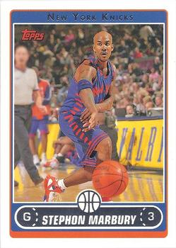 #192 Stephon Marbury - New York Knicks - 2006-07 Topps Basketball
