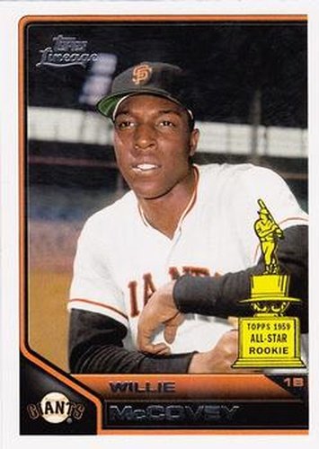 #192 Willie McCovey - San Francisco Giants - 2011 Topps Lineage Baseball