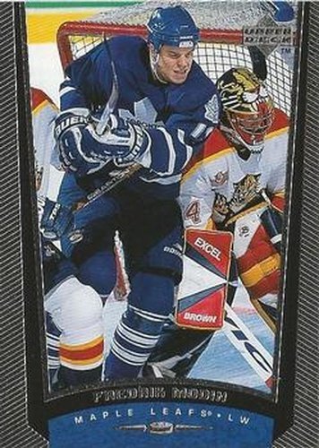#192 Fredrik Modin - Toronto Maple Leafs - 1998-99 Upper Deck Hockey