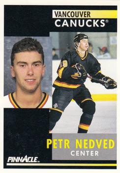 #192 Petr Nedved - Vancouver Canucks - 1991-92 Pinnacle Hockey