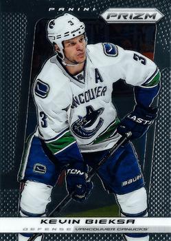 #192 Kevin Bieksa - Vancouver Canucks - 2013-14 Panini Prizm Hockey