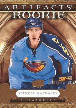 #192 Spencer Machacek - Atlanta Thrashers - 2009-10 Upper Deck Artifacts Hockey