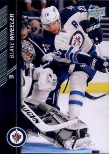 #192 Blake Wheeler - Winnipeg Jets - 2015-16 Upper Deck Hockey