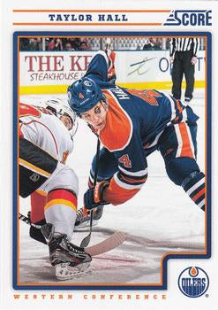 #192 Taylor Hall - Edmonton Oilers - 2012-13 Score Hockey