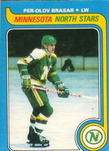 #192 Per-Olov Brasar - Minnesota North Stars - 1979-80 O-Pee-Chee Hockey