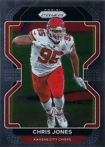 #192 Chris Jones - Kansas City Chiefs - 2021 Panini Prizm Football