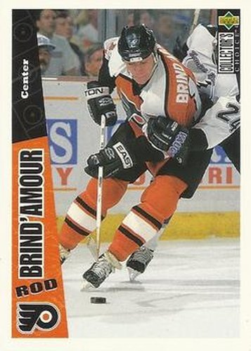 #192 Rod Brind'Amour - Philadelphia Flyers - 1996-97 Collector's Choice Hockey