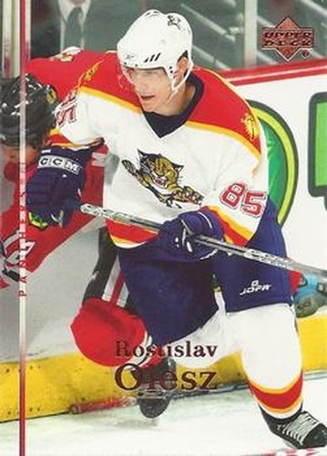 #192 Rostislav Olesz - Florida Panthers - 2007-08 Upper Deck Hockey