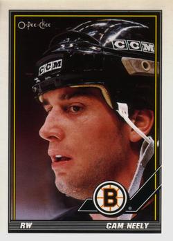 #192 Cam Neely - Boston Bruins - 1991-92 O-Pee-Chee Hockey