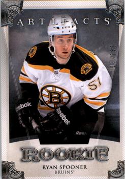 #192 Ryan Spooner - Boston Bruins - 2013-14 Upper Deck Artifacts Hockey
