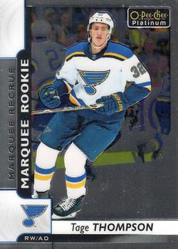 #192 Tage Thompson - St. Louis Blues - 2017-18 O-Pee-Chee Platinum Hockey