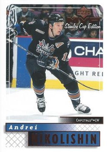 #192 Andrei Nikolishin - Washington Capitals - 1999-00 Upper Deck MVP Stanley Cup Edition Hockey