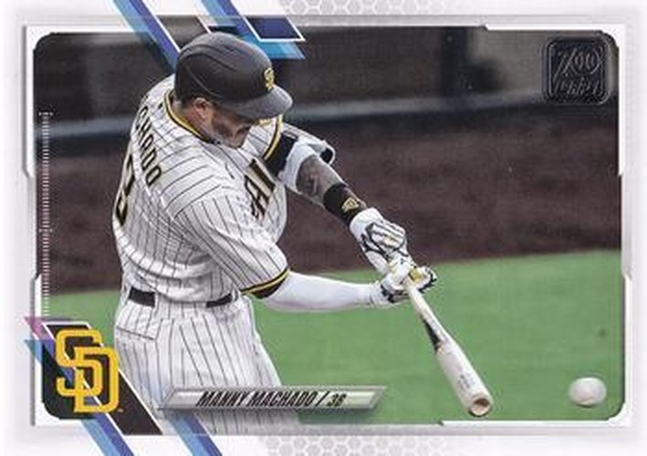 #192 Manny Machado - San Diego Padres - 2021 Topps Baseball