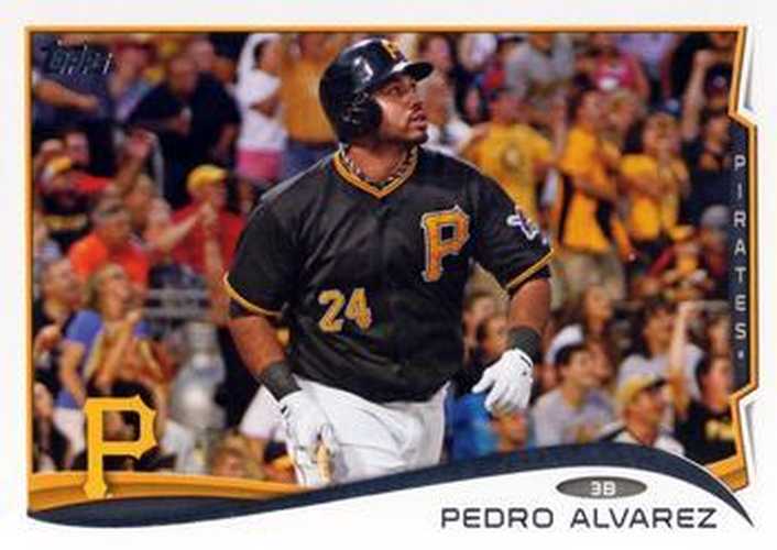 #192a Pedro Alvarez - Pittsburgh Pirates - 2014 Topps Baseball