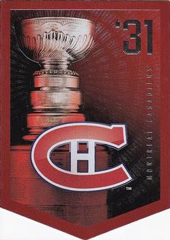 #1931 Montreal Canadiens - 2012 Panini Molson Stanley Cup Collection Hockey