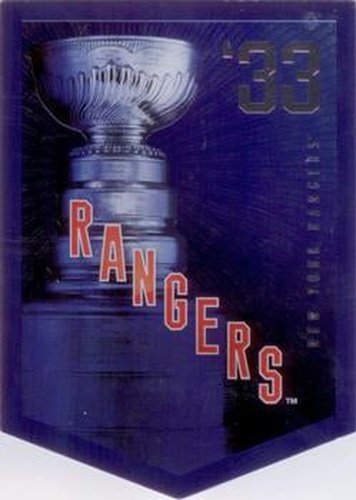 #1933 New York Rangers - 2012 Panini Molson Stanley Cup Collection Hockey