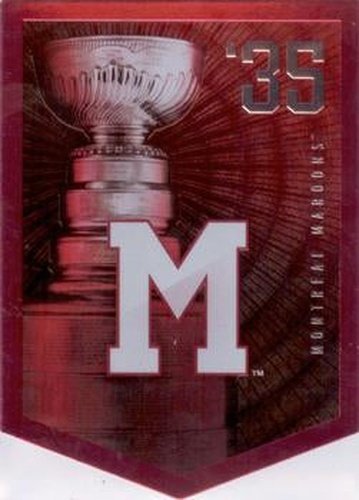 #1935 Montreal Maroons - 2012 Panini Molson Stanley Cup Collection Hockey