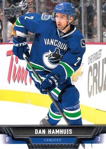 #193 Dan Hamhuis - Vancouver Canucks - 2013-14 Upper Deck Hockey