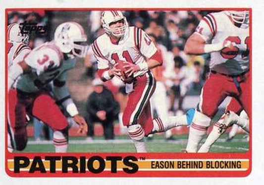 #193 Patriots Team Leaders - Tony Eason - New England Patriots - 1989 Topps Football