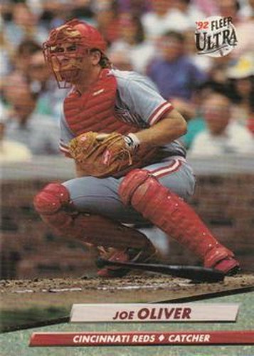 #193 Joe Oliver - Cincinnati Reds - 1992 Ultra Baseball
