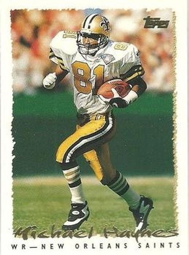 #193 Michael Haynes - New Orleans Saints - 1995 Topps Football