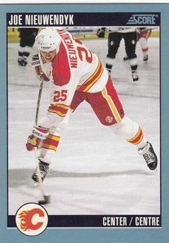 #193 Joe Nieuwendyk - Calgary Flames - 1992-93 Score Canadian Hockey